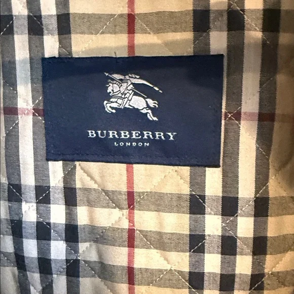 Authentic Burberry Insulated Coat